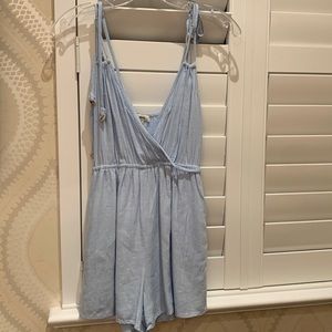 Light Blue Beachy Romper